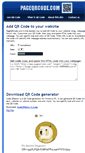 Mobile Screenshot of pageqrcode.com